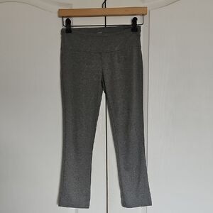 Gray Women's Cropped Leggings